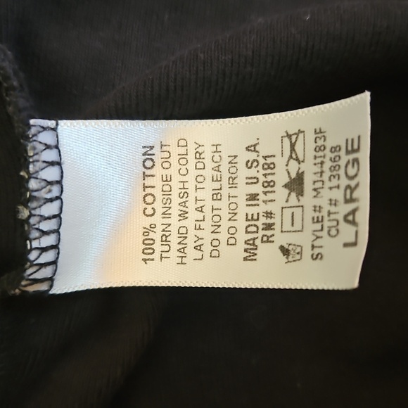 Vtg BLUE CANYON Y2k Black Venice Italy Embellished Baddie Graphic Tee - Picture 8 of 8